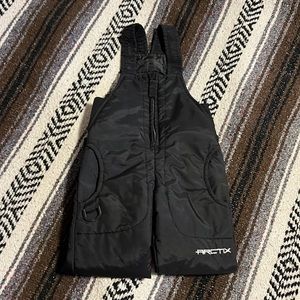 Arctix Kids Insulated Snow Bibs in Black — Fit 18 Months - 3T